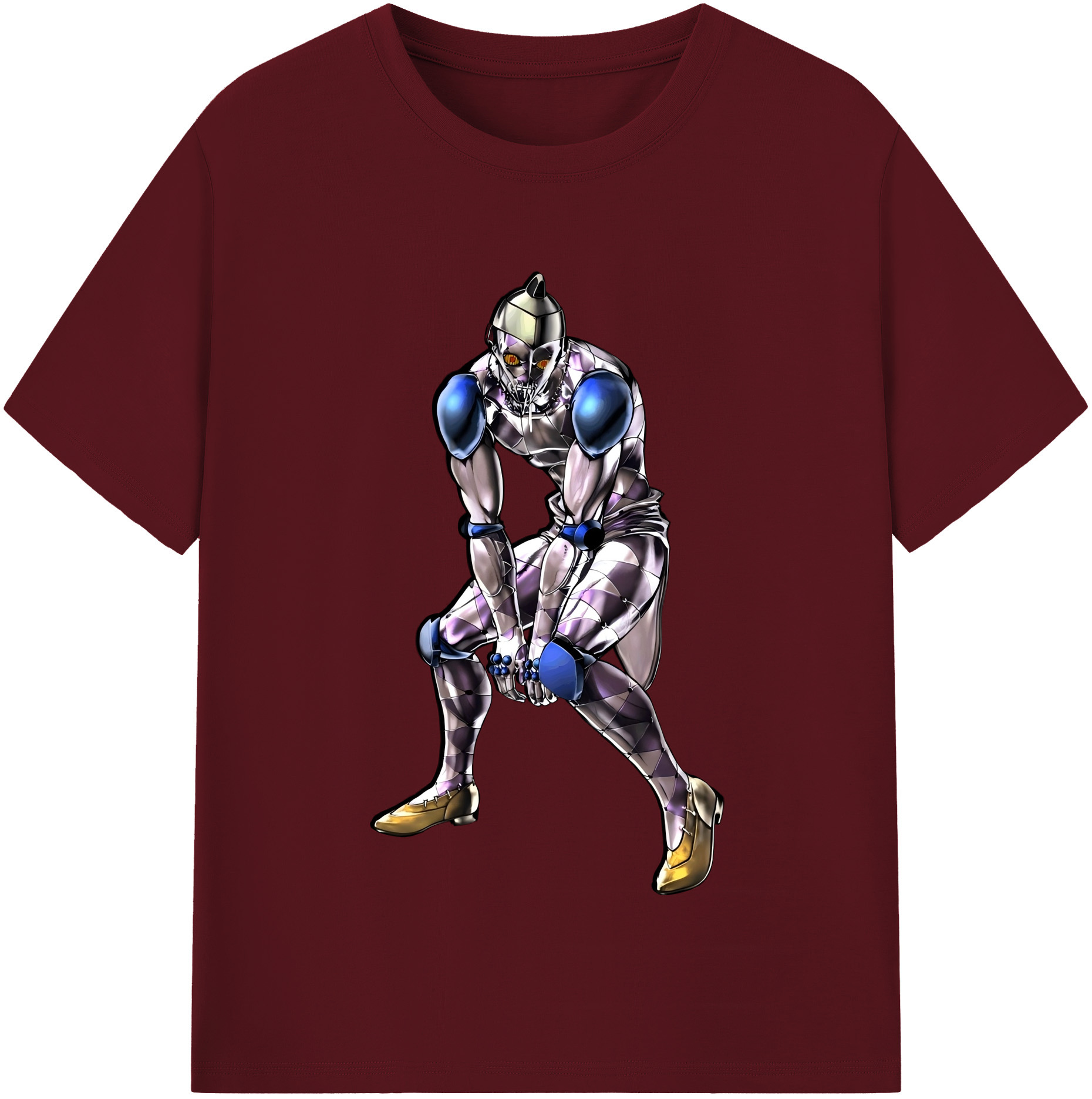 （画像用） ジョジョの奇妙な冒険 JoJo's Bizarre Adventure 綿100％半袖Tシャツ（フロントプリント）